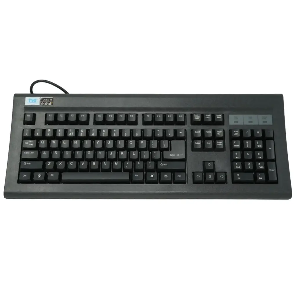 TVS Electronics Gold Prime USB-A Mechanical Keyboard (Black)