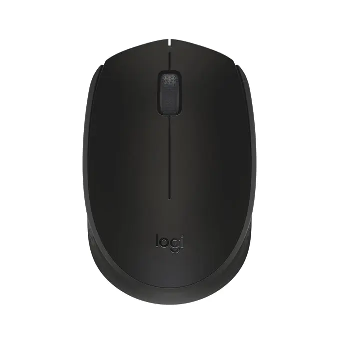 Logitech B170 Wireless Mouse with USB Receiver,(Black) (Open Box)